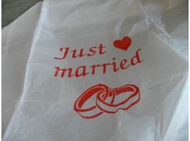 Skylamps - Just Married Tekst (10 stk.)